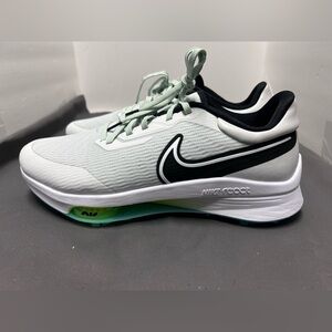 Nike Men 12 Wide Air Zoom Infinity Tour Golf Shoes White/Emerald DM8446-001 New
